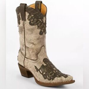 Corral Size 8.5M Exclusive Del Rio Snip Toe Cowboy Boot